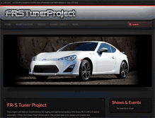 Tablet Screenshot of frstunerproject.com